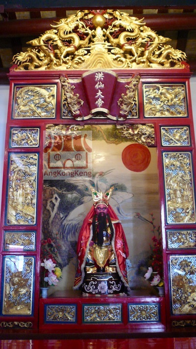 柔佛古庙Johor Old Chinese Temple Deity2